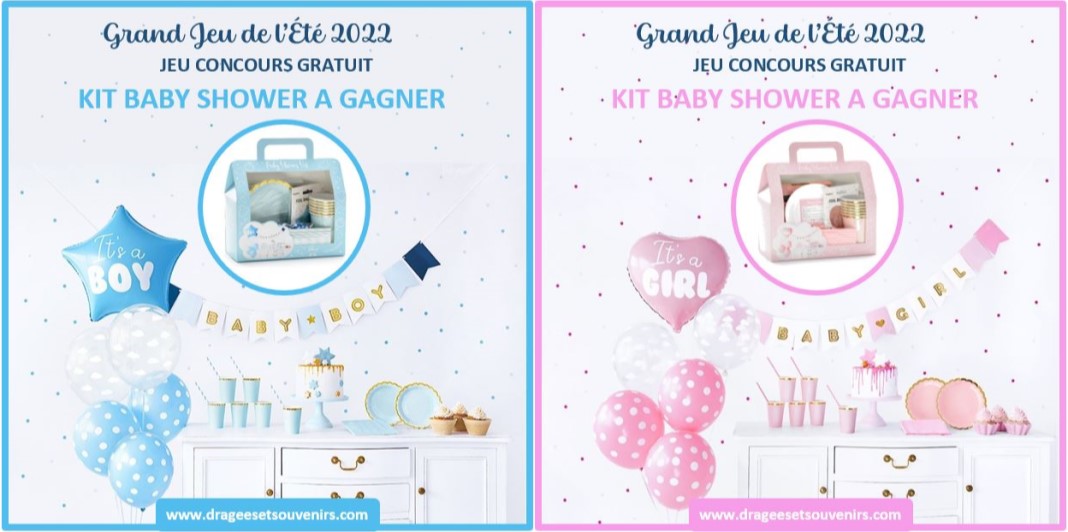 Juillet 2022 - Jeu concours Instagram chez Dragées et Souvenirs