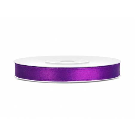 Ruban Satin violet 6mm / 25m 