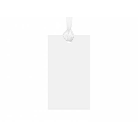Carte pour arbre à souhaits blanche 45 x 87 cm 