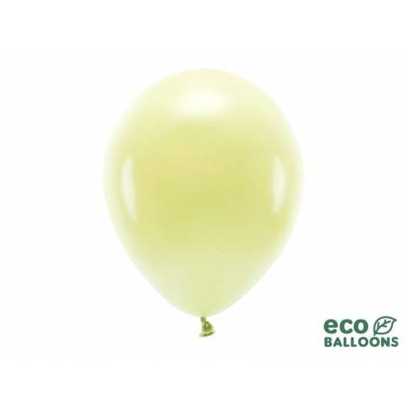 Ballons Eco 30cm jaune clair 