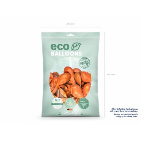 Ballons Eco 30cm orange Ballons Eco 30cm orange