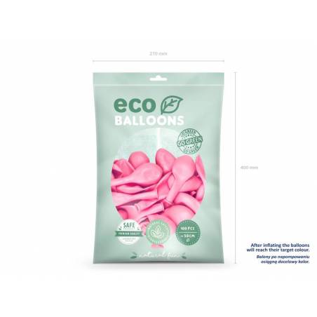 Ballons Eco 30cm rose clair 