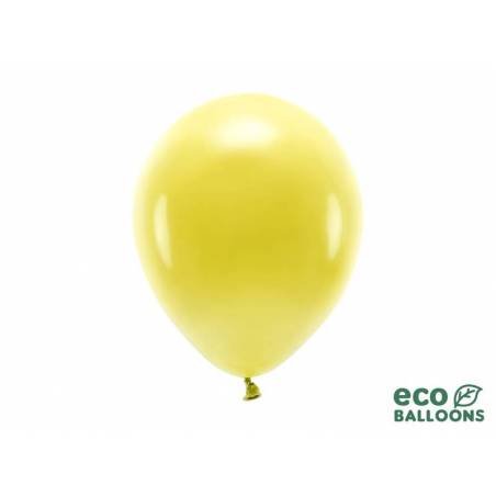 Ballons Eco 26cm jaune foncé 