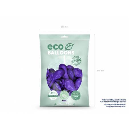 Ballons Eco 26cm violet 