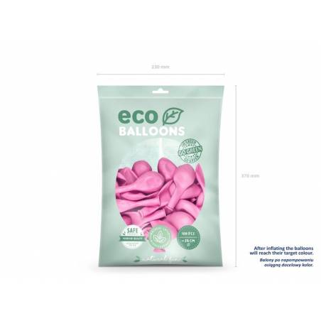 Ballons Eco 26cm rose 