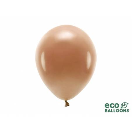 Ballons Eco 26 cm pastel brun chocolat 