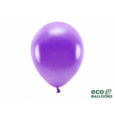 Ballons Eco 26cm métallique violet 