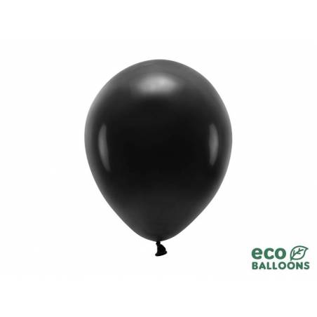 Ballons Eco 26cm pastel noir 