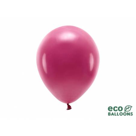 Ballons Eco 26cm pastel rouge foncé 