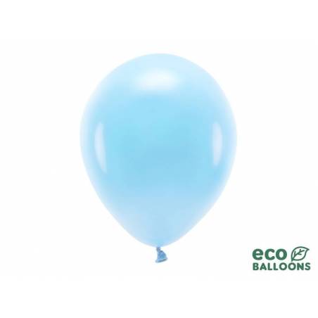 Ballons Eco 30cm bleu ciel pastel 