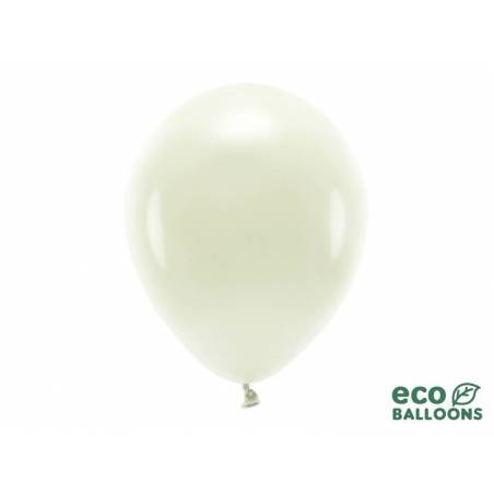 Ballons Eco 30cm crème pastel 