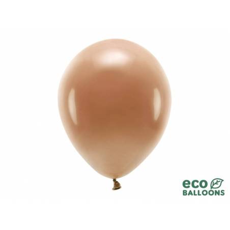Ballons Eco 30cm marron chocolat pastel 