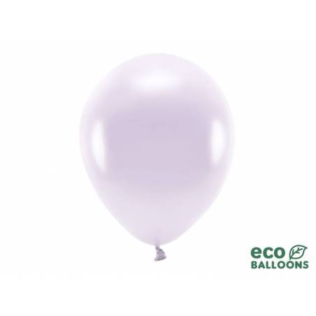 Ballons Eco 30cm métalliques lilas 
