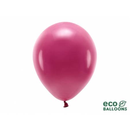 Ballons Eco 30cm pastel rouge foncé 