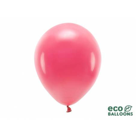 Ballons Eco 30cm rouge clair pastel 