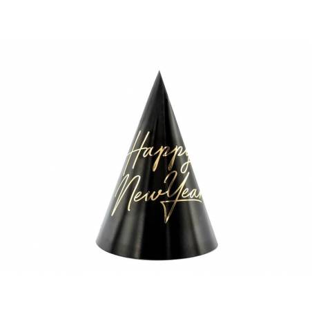 Chapeaux de fête Happy New Year 16 cm 