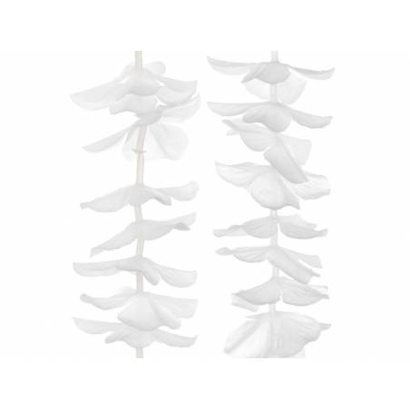 Toile de fond - Fleurs, blanc, 180cm 