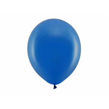 Ballons arc-en-ciel 30cm bleu marine pastel 