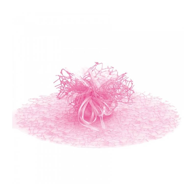 25 Tulles Filet - Couleur rose 25 Tulles Filet - Couleur rose