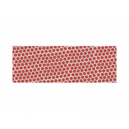 Papier d'emballage - Étoile rouge de Bethléem, 70x200cm 