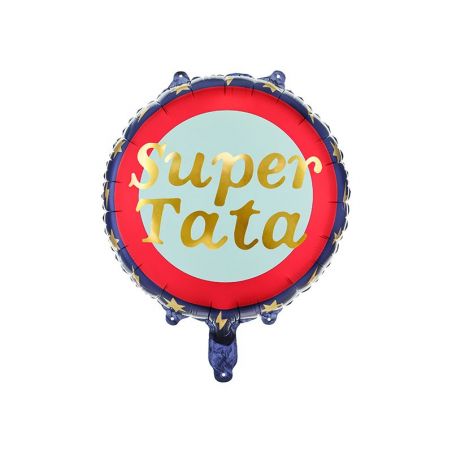 Ballon en feuille Super Tata, 45 cm, mélange 