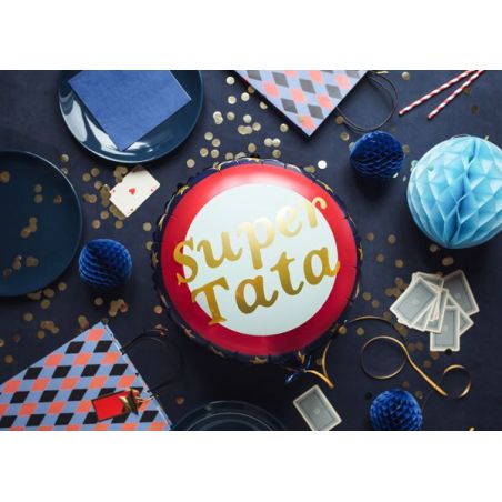 Ballon en feuille Super Tata, 45 cm, mélange Ballon en feuille Super Tata, 45 cm, mélange