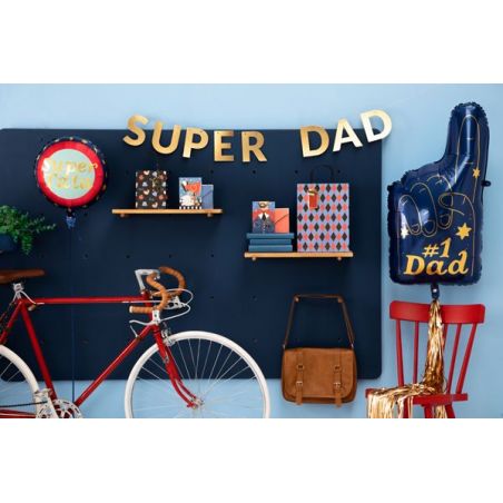 Ballon en feuille Super Tata, 45 cm, mélange Ballon en feuille Super Tata, 45 cm, mélange