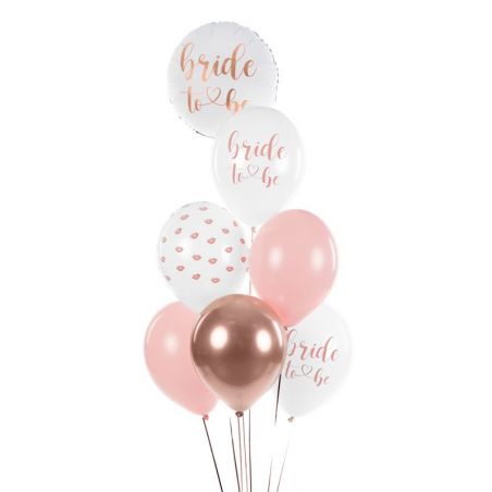 Ballons 30 cm Bride to be mix 