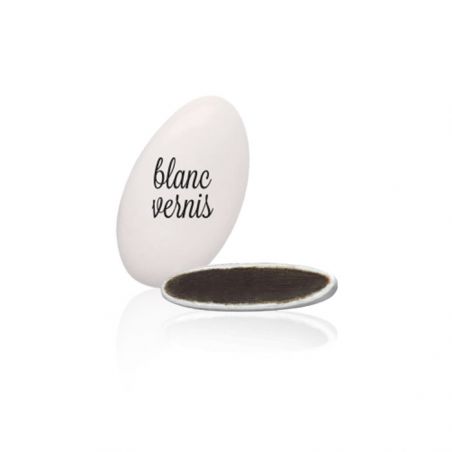 Dragées Chocolat Séduction de France, Blanc vernis 250g, Maison Pécou