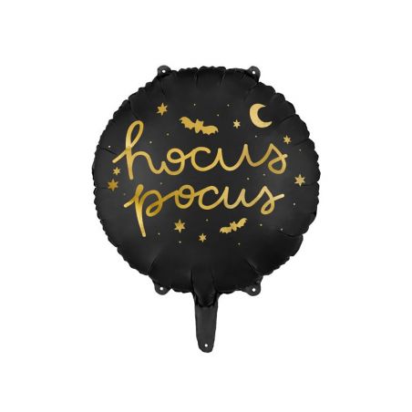 Ballon en feuille Hocus Pocus, 45 cm, noir 