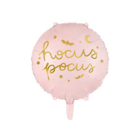 Ballon en feuille Hocus Pocus, 45 cm, rose 