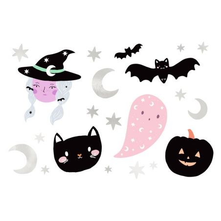 Tatouages temporaires Halloween mélange Tatouages temporaires Halloween mélange
