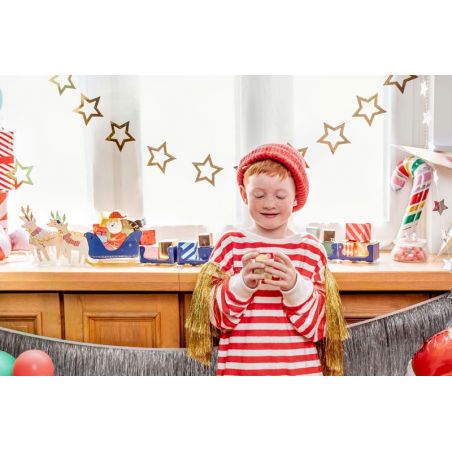 Ballon en feuille Candy cane 18.5x35 cm mix Ballon en feuille Candy cane 18.5x35 cm mix