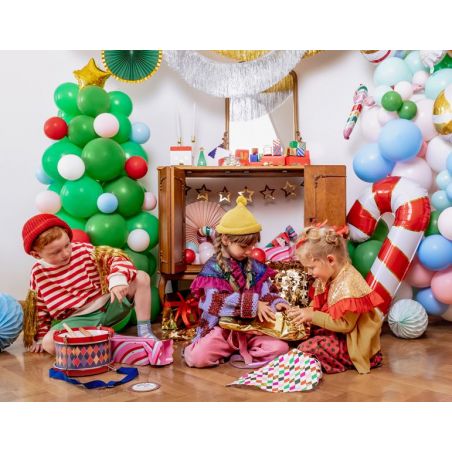 Ballon en feuille Candy cane 18.5x35 cm mix Ballon en feuille Candy cane 18.5x35 cm mix