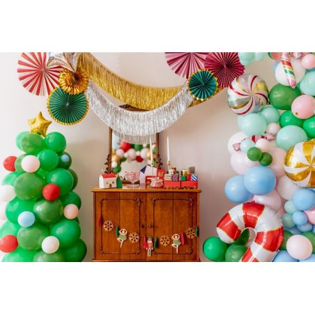 Ballon en feuille Candy cane 18.5x35 cm mix Ballon en feuille Candy cane 18.5x35 cm mix