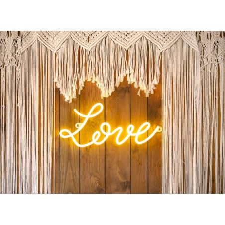 Néon LED - Amour, blanc, 61x27,4 cm Néon LED - Amour, blanc, 61x27,4 cm