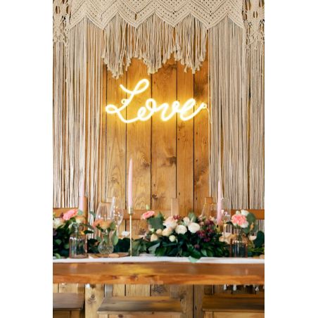Néon LED - Amour, blanc, 61x27,4 cm Néon LED - Amour, blanc, 61x27,4 cm