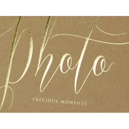 Album photo Moments précieux 20x245cm kraft 22 pages 