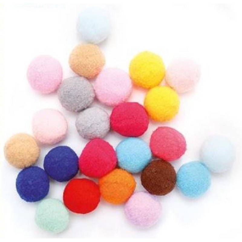 Pompons multicolores Pompons multicolores