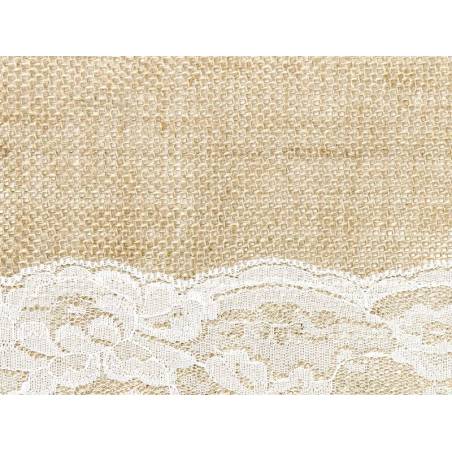 Chemin de table en jute 0.28x2.75m 