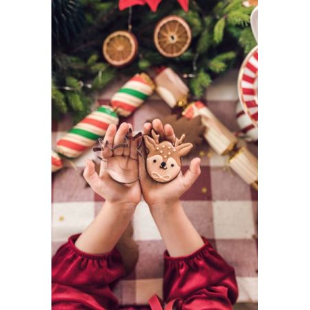 Emporte-pièces Joyeux Noël argent 