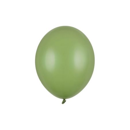 Ballons de baudruche 30 cm vert romarin pastel 