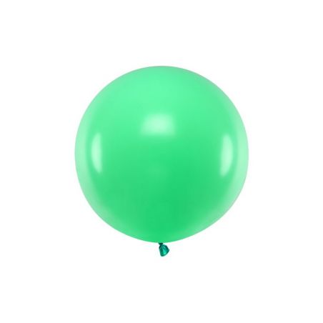 Ballon rond 60 cm, vert pastel 