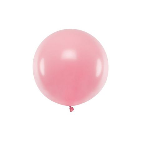 Ballon rond 60 cm, Pastel Baby Pink 