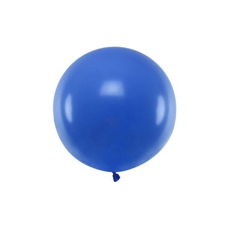 Ballon rond 60 cm, bleu pastel 