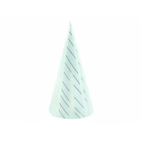 Party Stripes bleu clair 21cm 