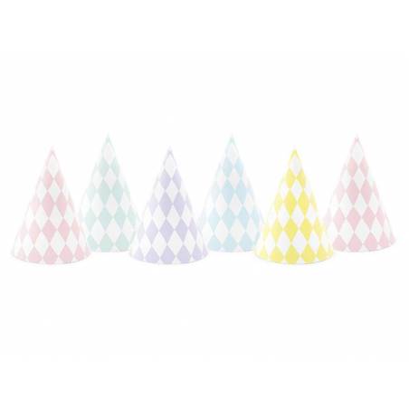 Chapeaux de fête Yummy mix 10cm 