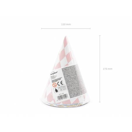 Chapeaux de fête Yummy mix 10cm 