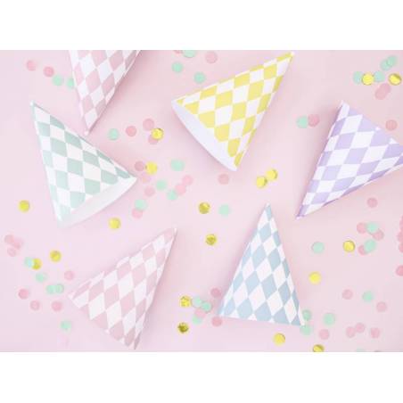 Chapeaux de fête Yummy mix 10cm 
