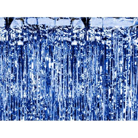 Rideau de fête bleu 09 x 25m 